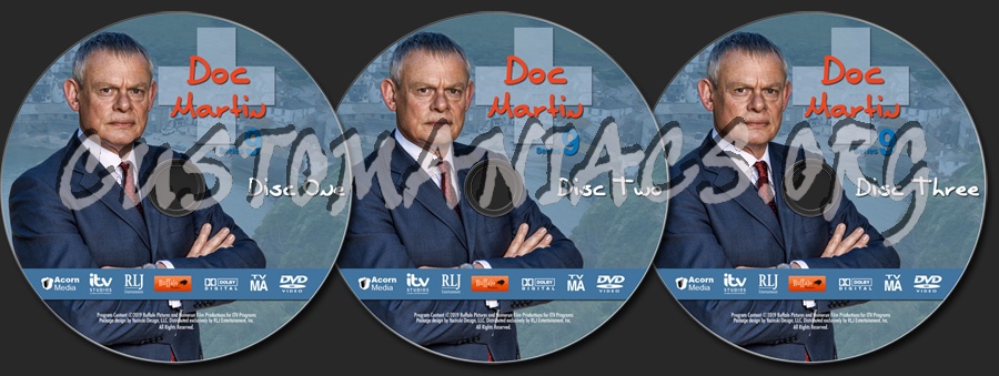 Doc Martin - Series 9 dvd label