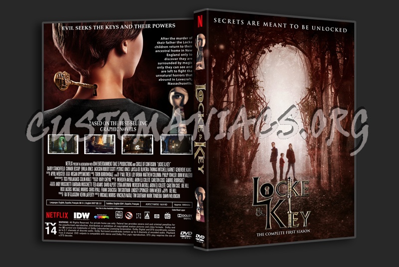 Locke & Key Season 1 dvd cover