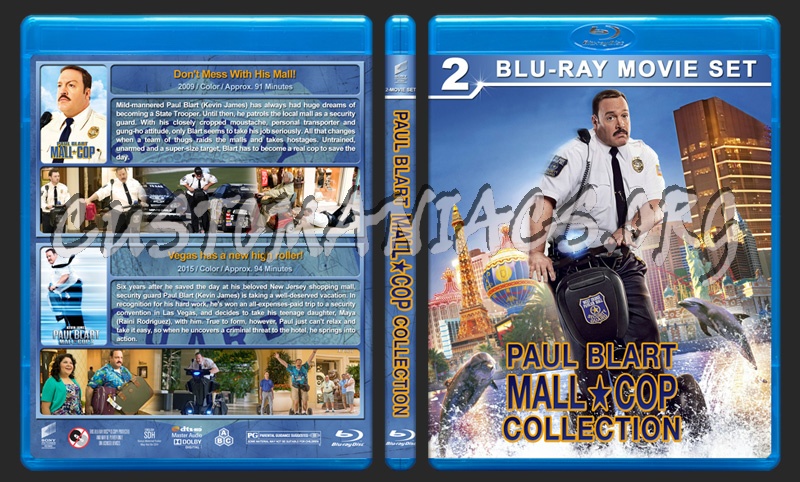 Paul Blart: Mall Cop Collection blu-ray cover