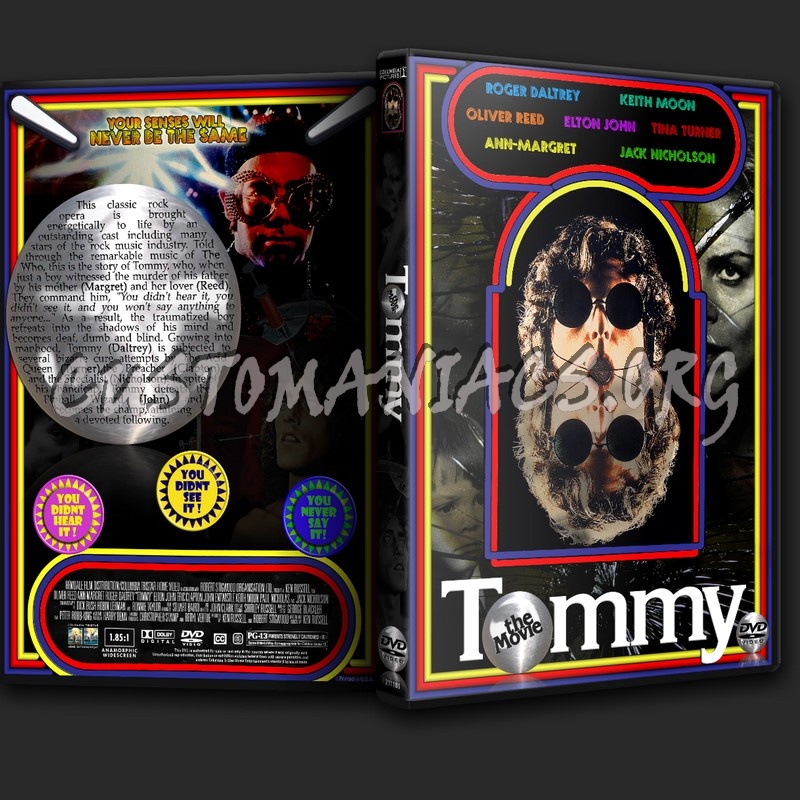 Tommy the movie dvd cover