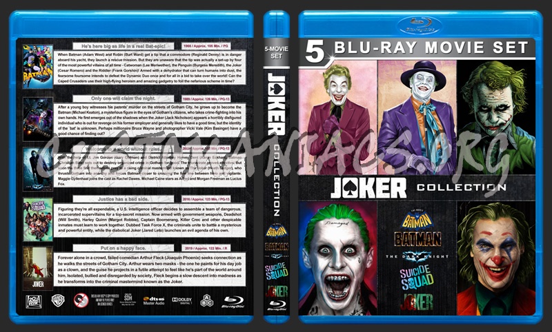 Joker Collection blu-ray cover