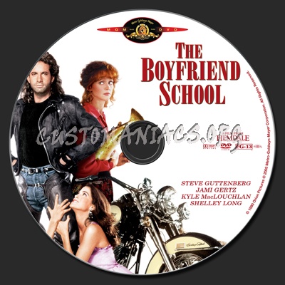 The Boyfriend School (1990) dvd label