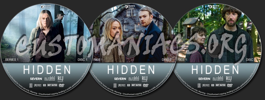 Hidden - Series 1 dvd label