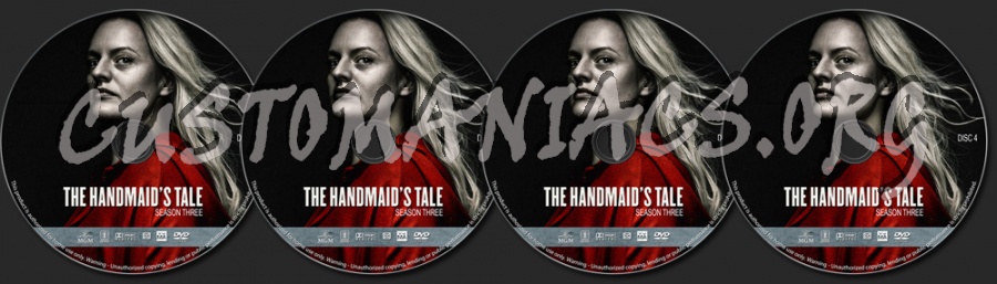 The Handmaids Tale - Season 3 dvd label