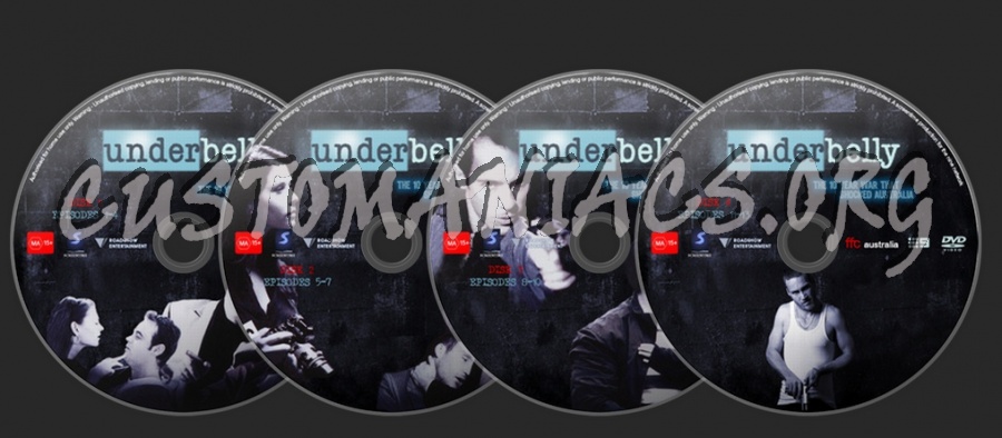 Underbelly dvd label