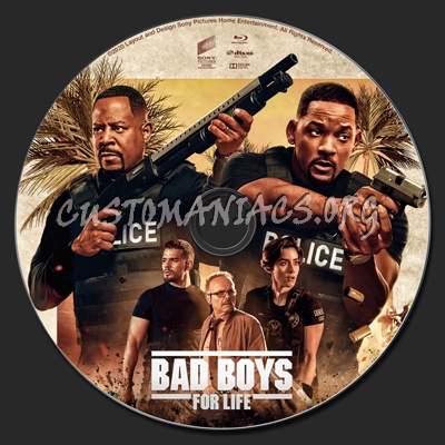 Bad Boys for Life (2020) blu-ray label