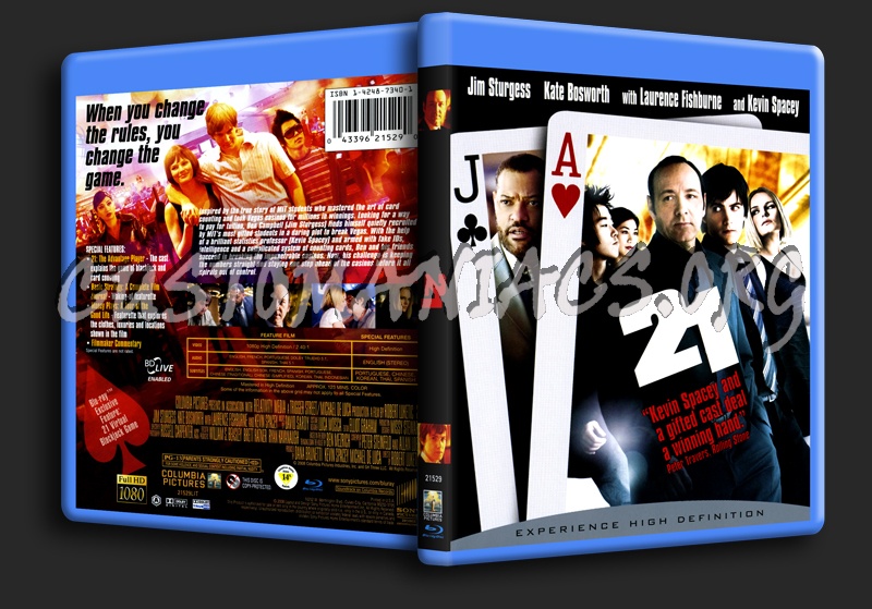 21 blu-ray cover