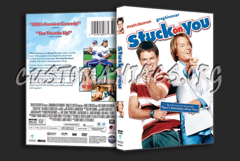 Stuck on You dvd cover