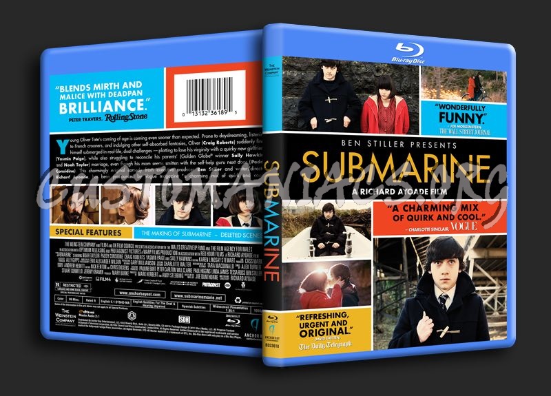 Submarine blu-ray cover