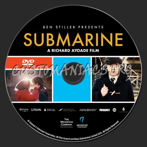 Submarine dvd label