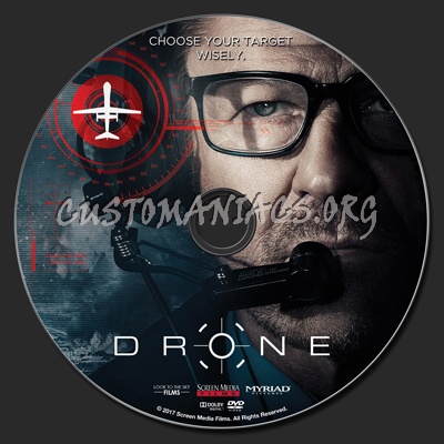 Drone (2017) dvd label