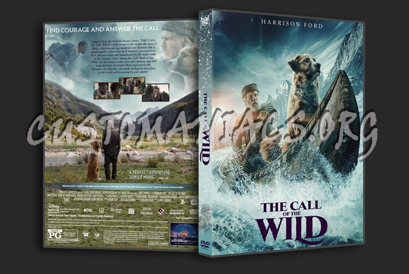 The Call Of The Wild (2020) dvd cover