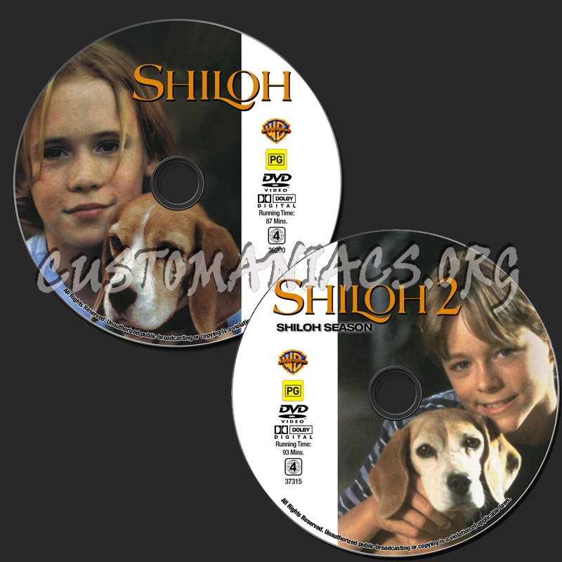Shiloh / Shiloh 2 dvd label