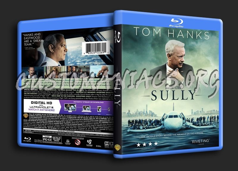 Sully blu-ray cover