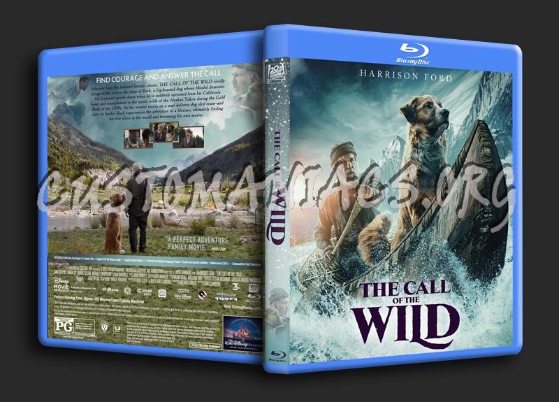 The Call Of The Wild (2020) dvd cover