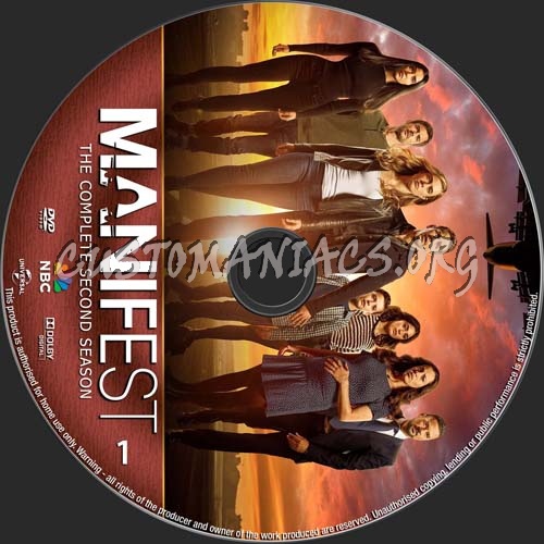 Manifest Season 2 dvd label