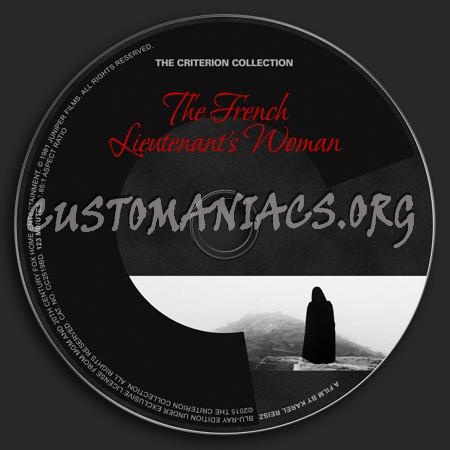 768 - The French Lieutenant's Woman dvd label