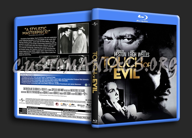 Touch of Evil BD blu-ray cover