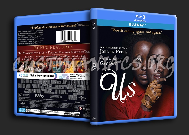Us BD blu-ray cover