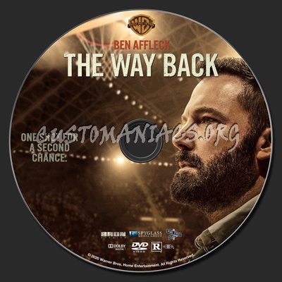 The Way Back (2020) dvd label