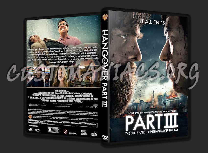 The Hangover Part III dvd cover