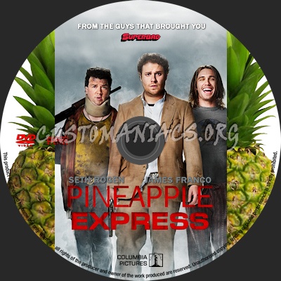 Pineapple Express dvd label