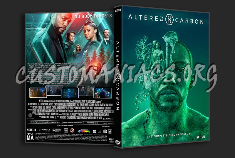 Altered Carbon Season 2 dvd cover