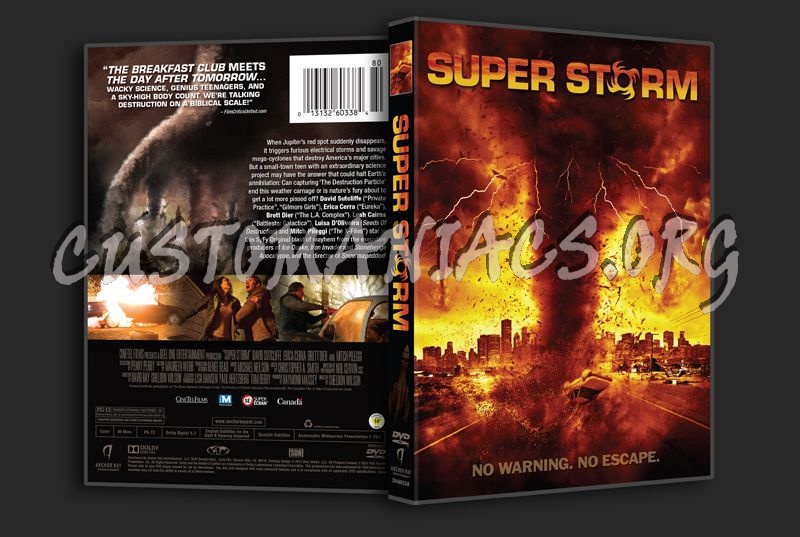 Super Storm dvd cover