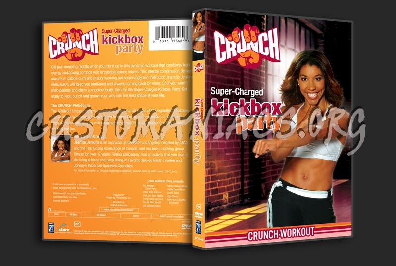Super-charged Kickbox Party dvd cover