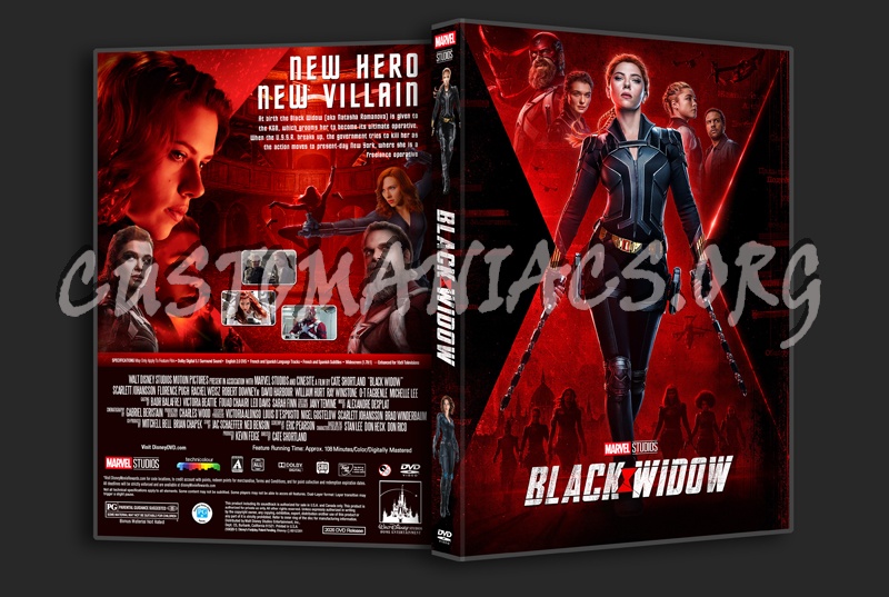 Black Widow 2020 dvd cover