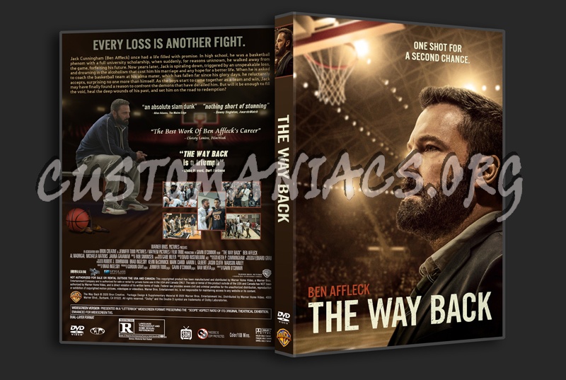 The Way Back (2020) dvd cover