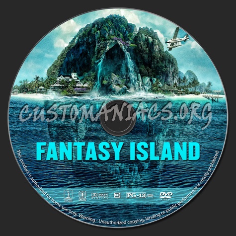 Fantasy Island dvd label