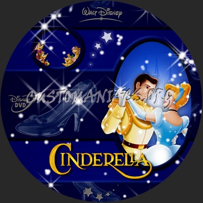 Cinderella dvd label