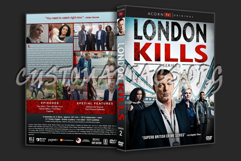 London Kills - Series 2 dvd cover