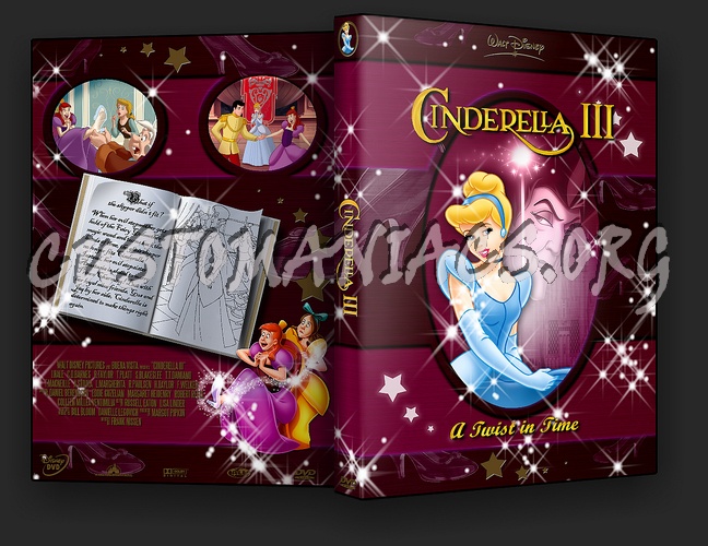 Cinderella III A Twist In Time dvd cover