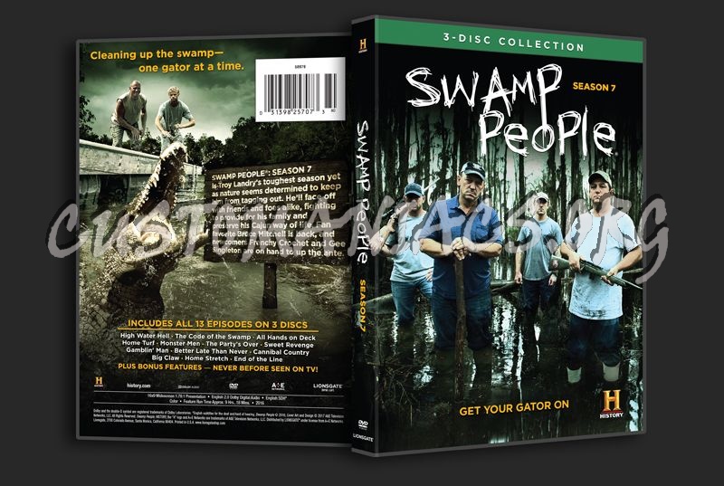 Swamp People Season 7 dvd cover