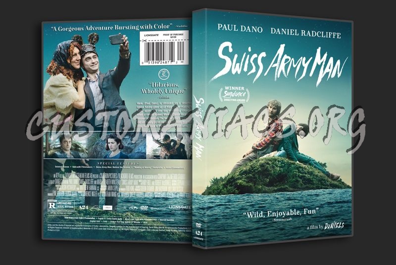 Swiss Army Man dvd cover