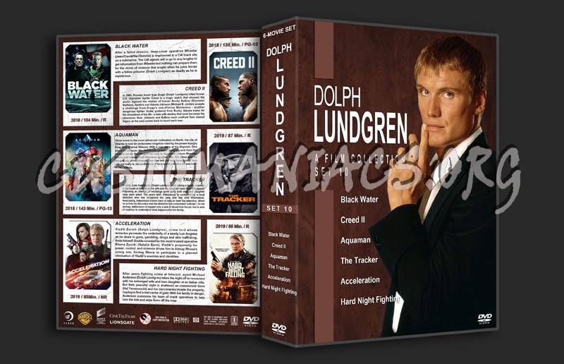 Dolph Lundgren Film Collection 10 dvd cover