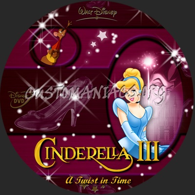 Cinderella III A Twist In Time dvd label