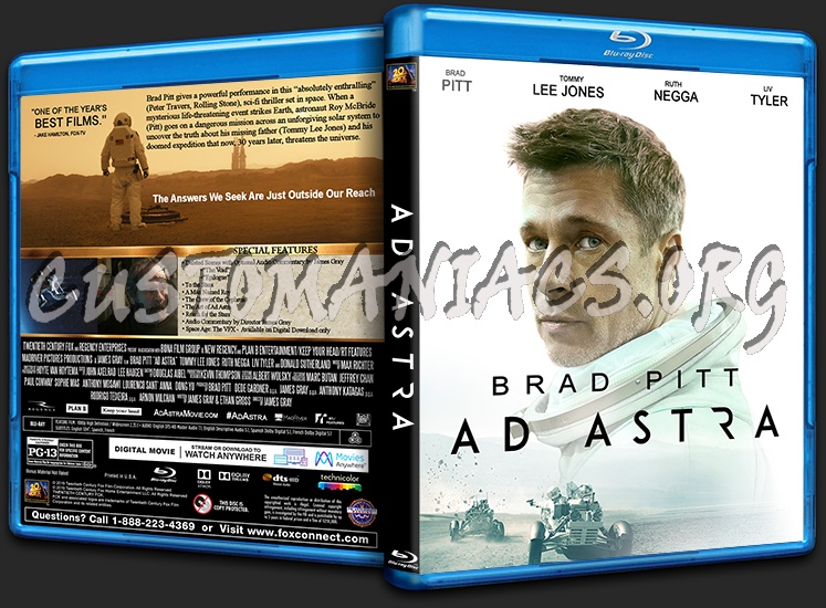 Ad Astra blu-ray cover