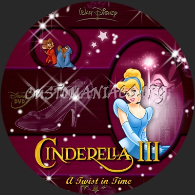 Cinderella III A Twist In Time dvd label