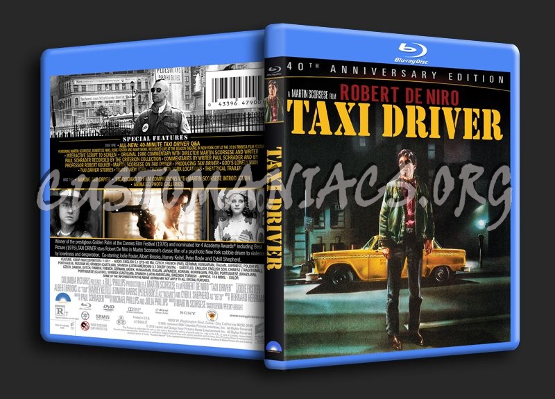 Taxi Driver blu-ray cover