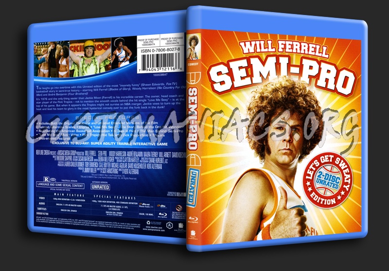 Semi-Pro blu-ray cover