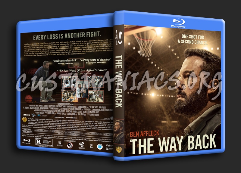 The Way Back (2020) dvd cover