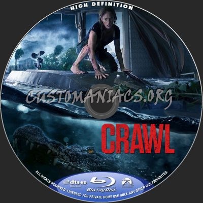Crawl blu-ray label