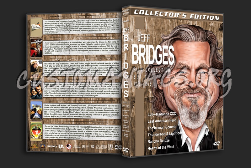 Jeff Bridges Filmography - Set 2 (1973-1975) dvd cover