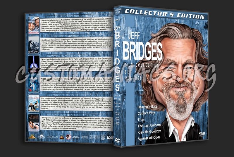 Jeff Bridges Filmography - Set 4 (1980-1984) dvd cover