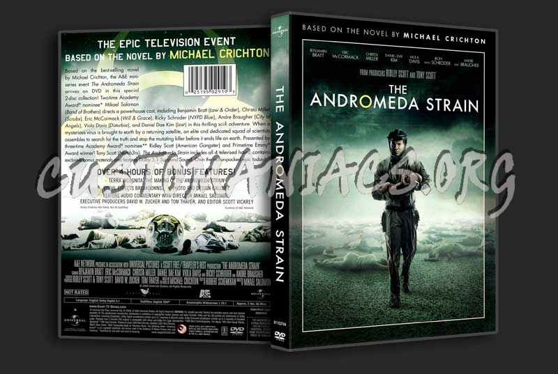 The Andromeda Strain dvd cover