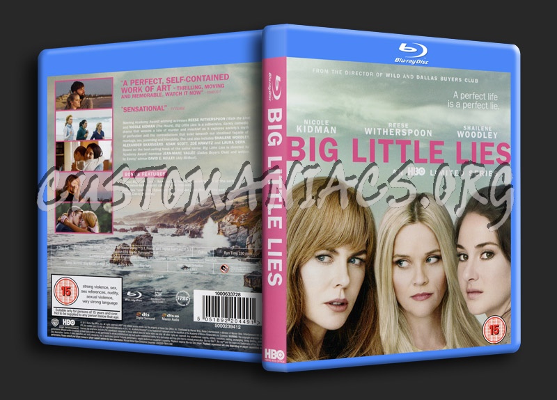 Big Little Lies Season 1 blu-ray cover