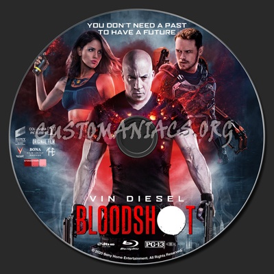 Bloodshot blu-ray label